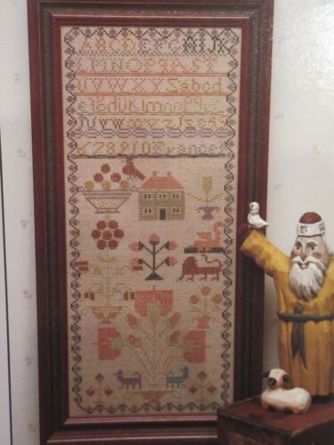 Sheepish Antiques France F. Sampler cross stitch pattern