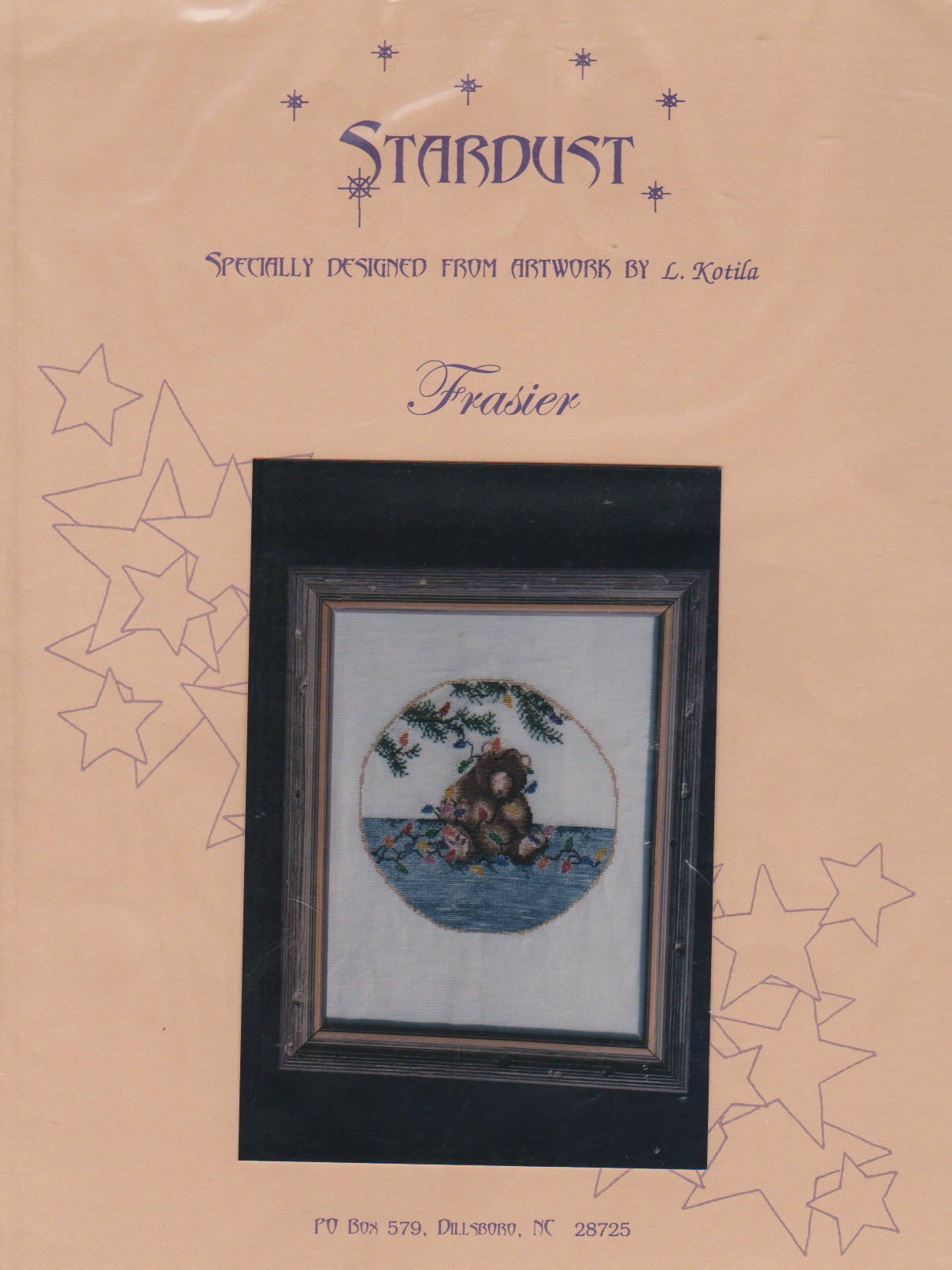 Stardust Frasier cross stitch pattern