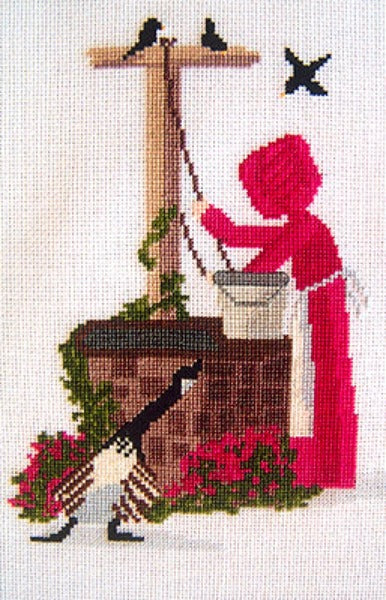 Diane Graebner Fresh Water DGX-145 Amish cross stitch pattern