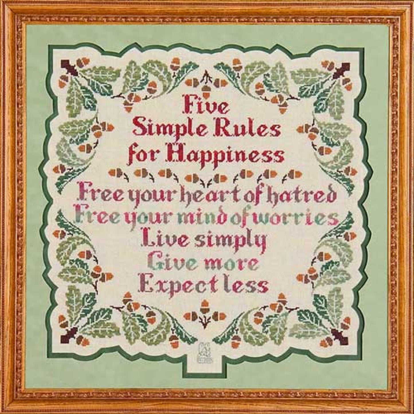 Five Simple Rules For Happiness Gp-104 Pattern Pattern