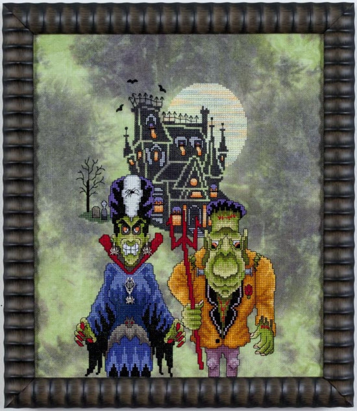 Glendon Place Franks' Family Portrait GP194 cross stitch pattern