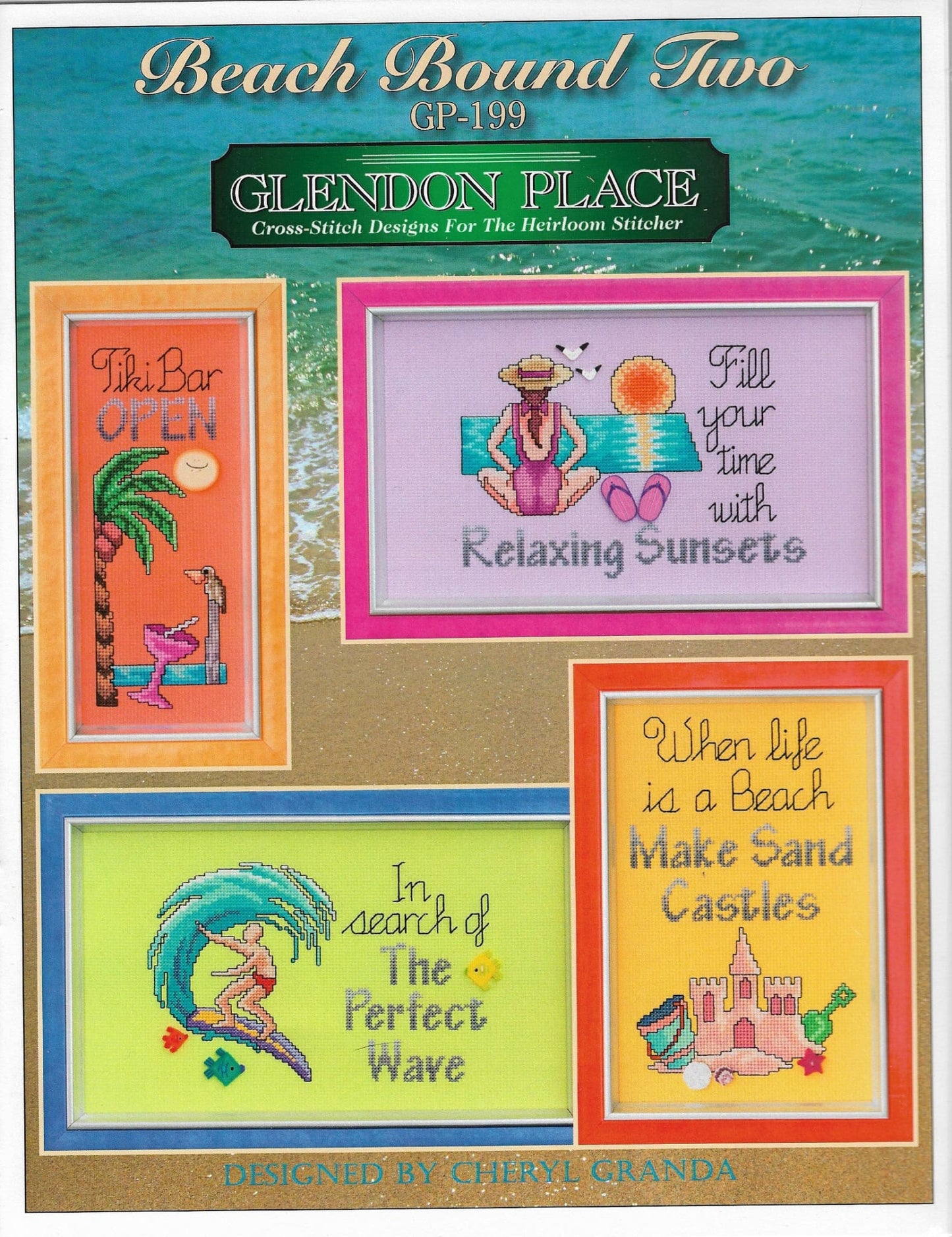 Glendon Place Beach Bound Two GP-199 cross stitch pattern