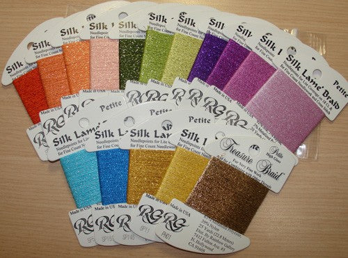 Glendon Place Glitzy Gourdelia GP-223F Silk Lame Floss Pack