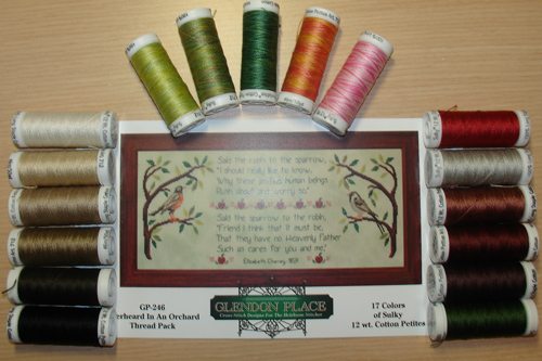 Glendon Place Heard In An Orchard GP-246F Specialty Thread Pack
