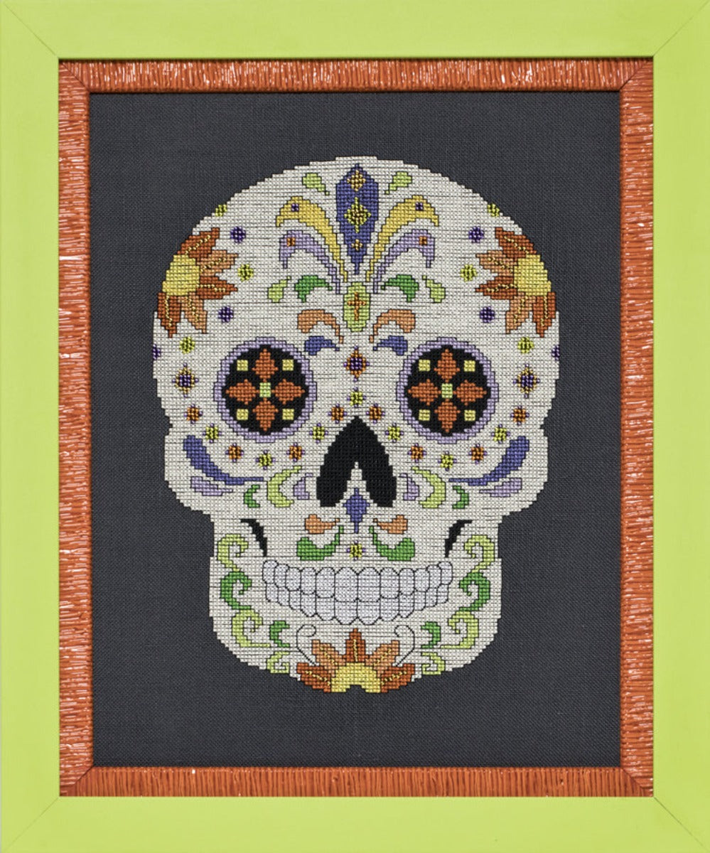 Glendon Place Sugar Skull No. 2 GP-282 cross stitch pattern
