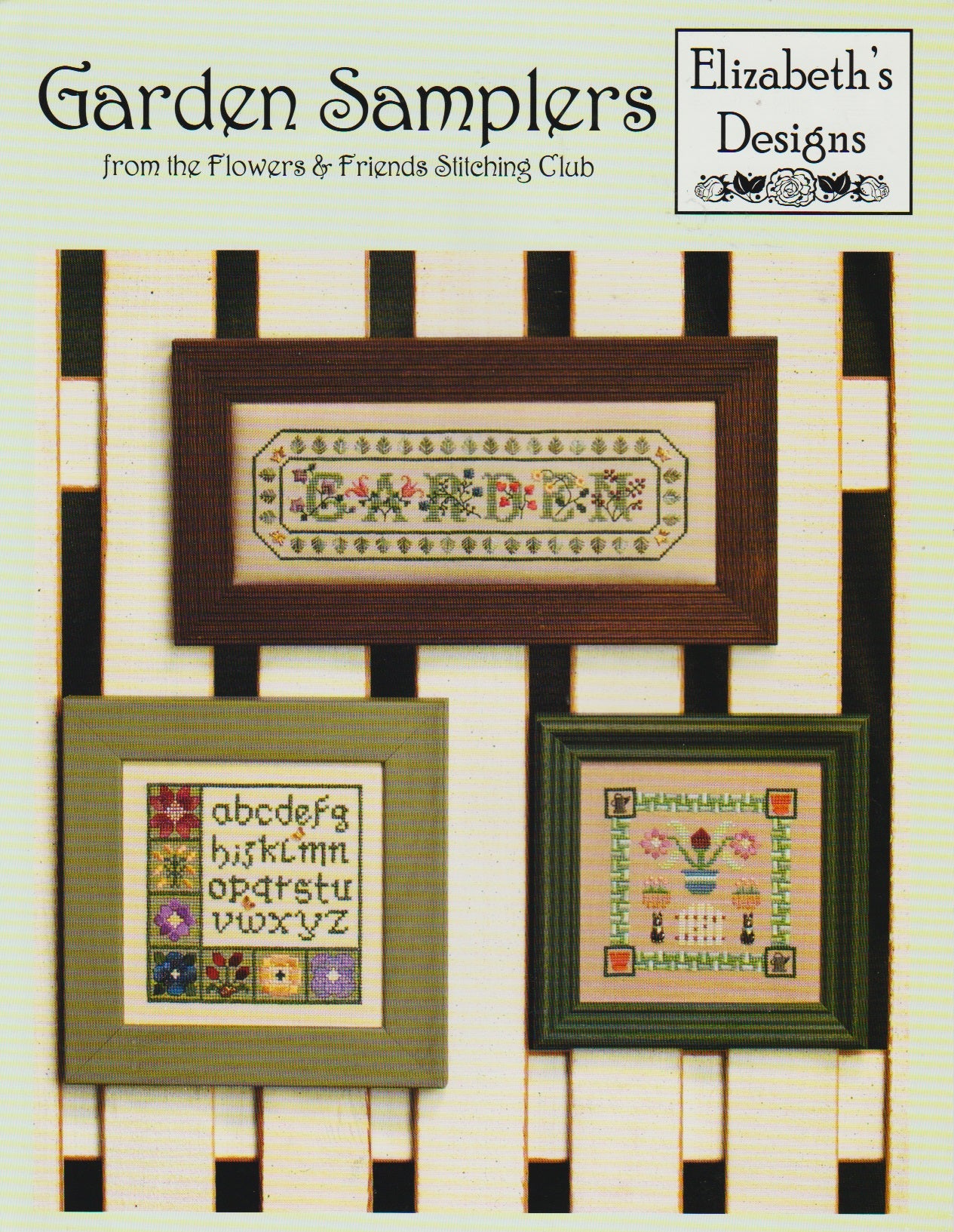 Elizabeth's Designs Garden Samplers cross stitch pattern