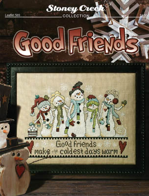 Stoney Creek Good Friends LFT569 cross stitch pattern