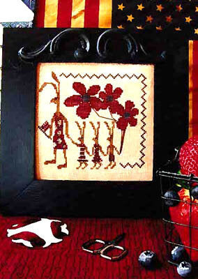 Plum Street Samplers Hares' Summer cross stitch pattern