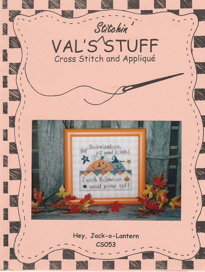 Hey, Jack-O-Lantern pattern