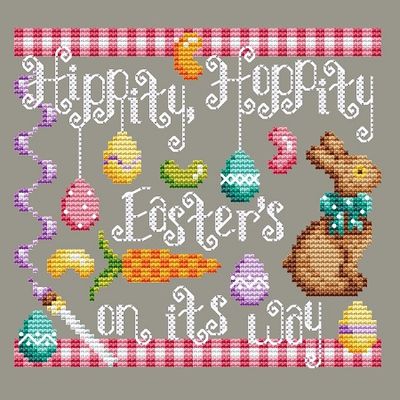 Shannon Christine Hippity Hoppity cross stitch pattern