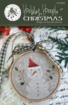With Thy Needle & Thread Holiday Hoopla - Christmas cross stitch pattern