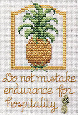 Sue Hillis Hospitality PS137 cross stitch pattern