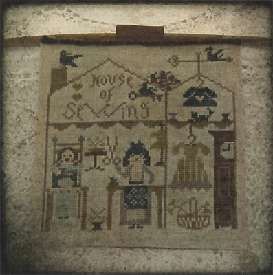 Nikyscreations House of Sewing cross stitch pattern