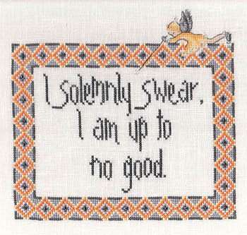MarNic I Solemnly Swear... cross stitch pattern
