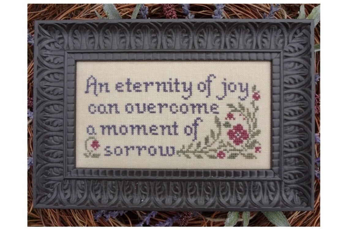 My Big Toe Joy & Sorrow MBT-123 cross stitch pattern