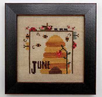 Heart In Hand Joyful Journal - June cross stitch pattern