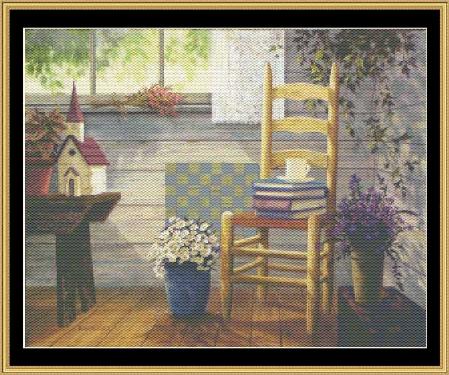 Lavender & Lace pattern