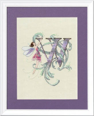 Nora Corbett Letters From Nora - W cross stitch pattern