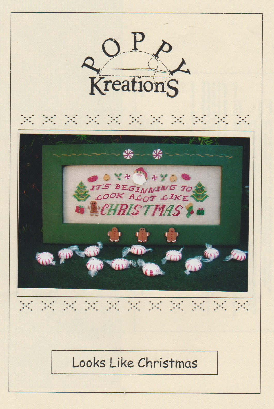Poppy Creations Looks Like Christmas cross stitch pattern