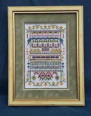 Keslyn's Love My Stitches cross stitch pattern