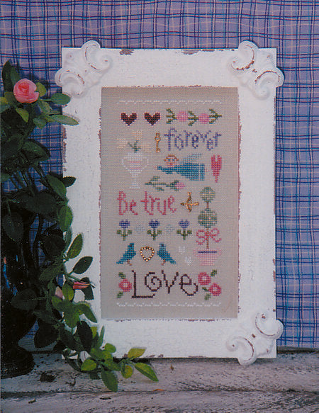 Lizzie Kate Love Sampler LK102 cross stitch pattern
