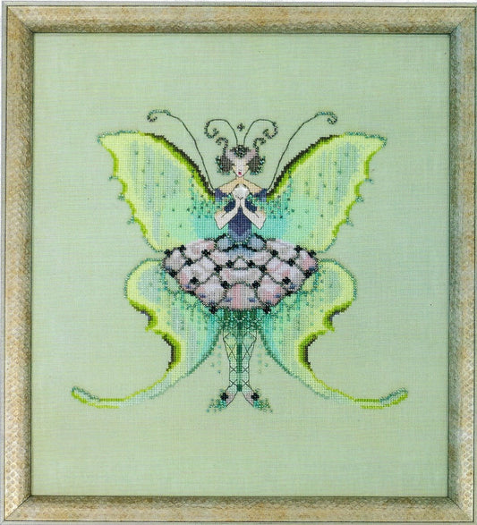 Nora Corbett Luna Moth NC311 cross stitch pattern