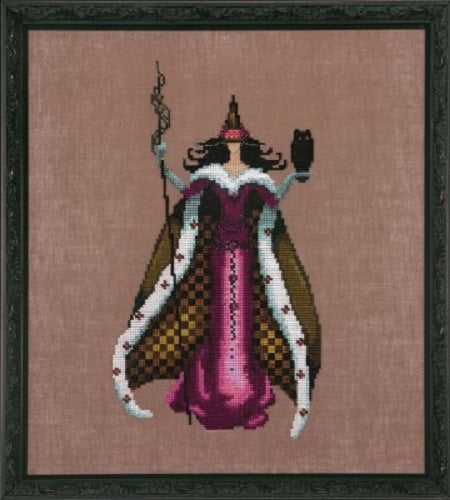 Mirabilia Mari NC210 bewitching pixie series victorian cross stitch