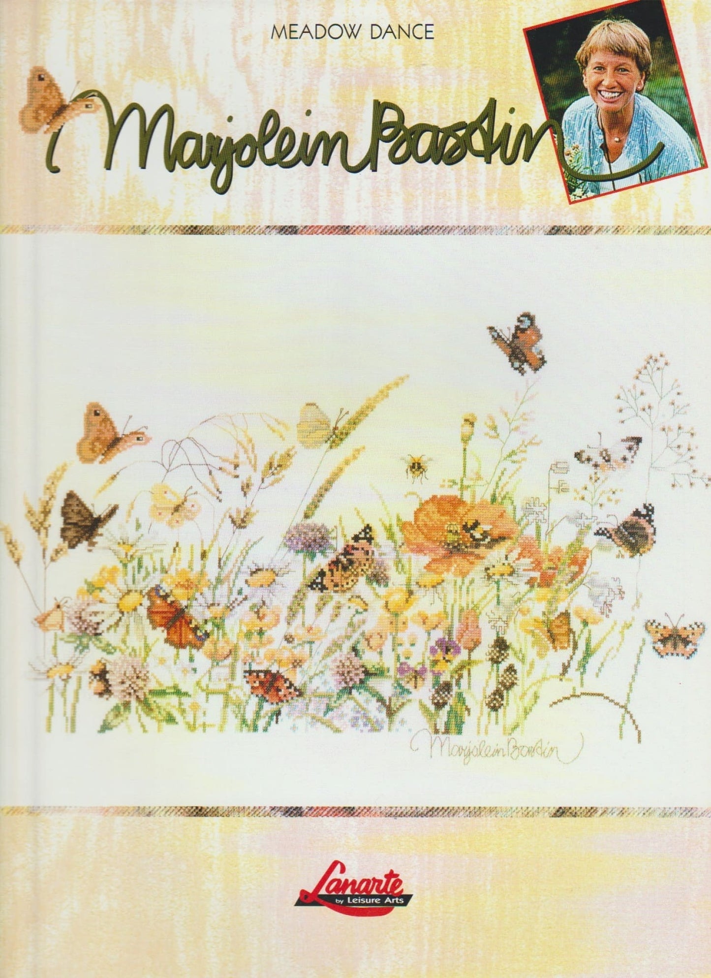 Leisure Arts Lanarte Marjolein Basolin Meadow Dance cross stitch pattern