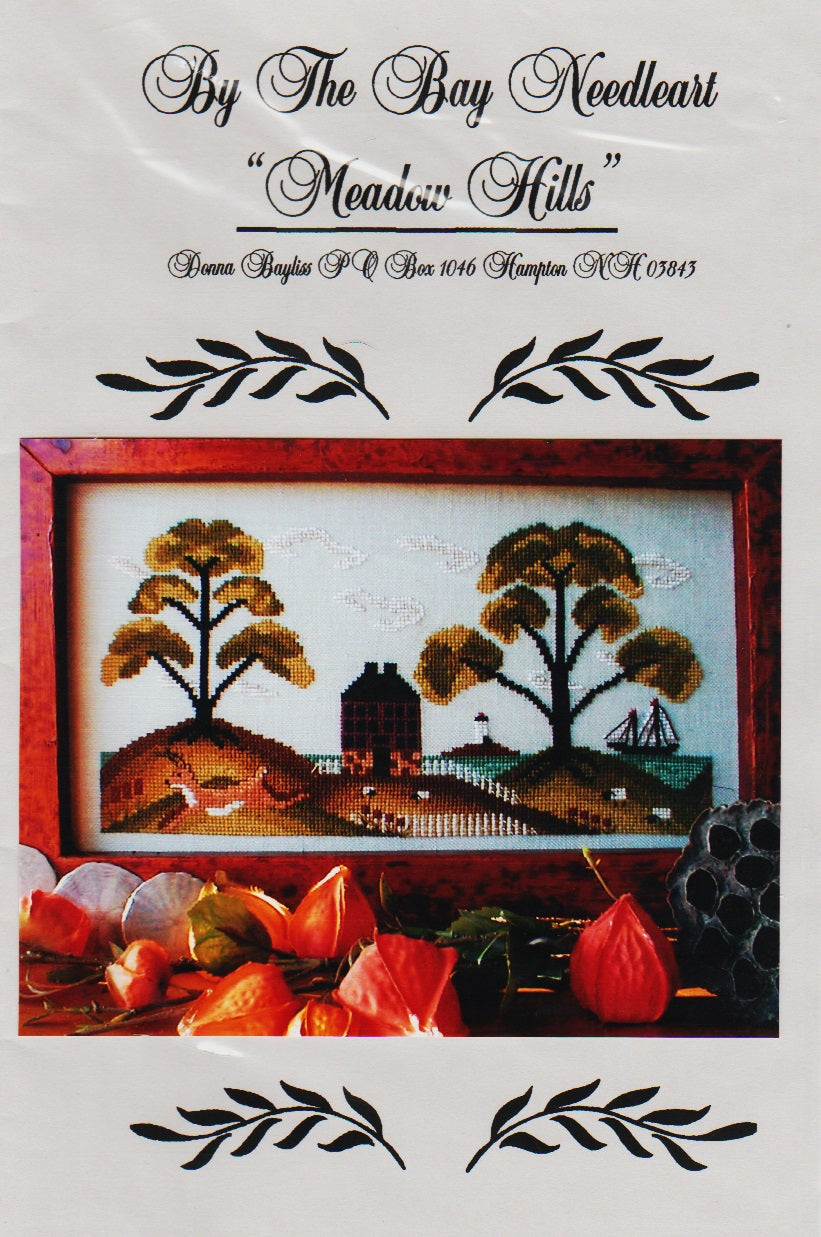 By The Bay Needleart Meadow Hills cross stitch pattern