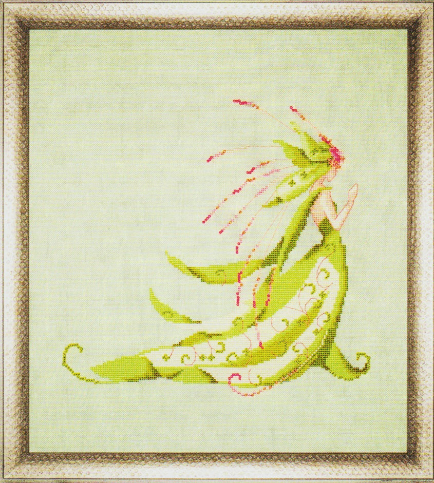 Nora Corbett Miss Praying Mantis NC314 cross stitch pattern