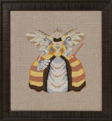 Mirabilia Miss Queen Bee NC261 victorian cross stitch