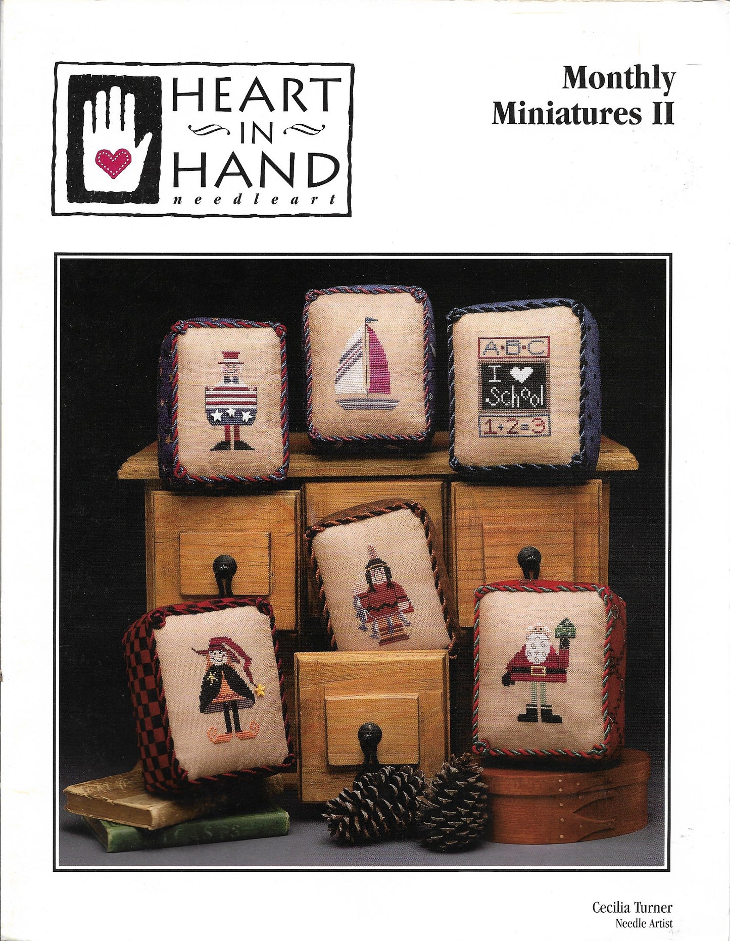 Heart in Hand Monthly Miniatures II cross stitch pattern
