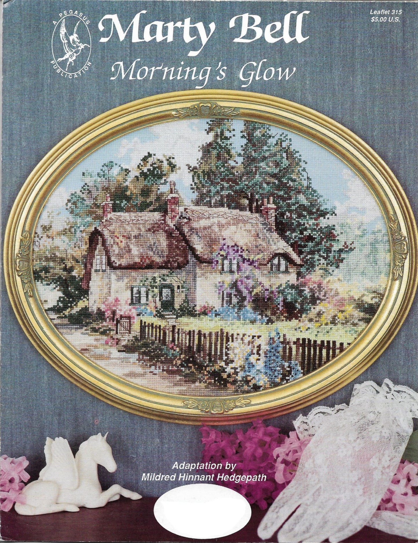 Pegasus Morning's Glow 315 Marty Bell cross stitch pattern