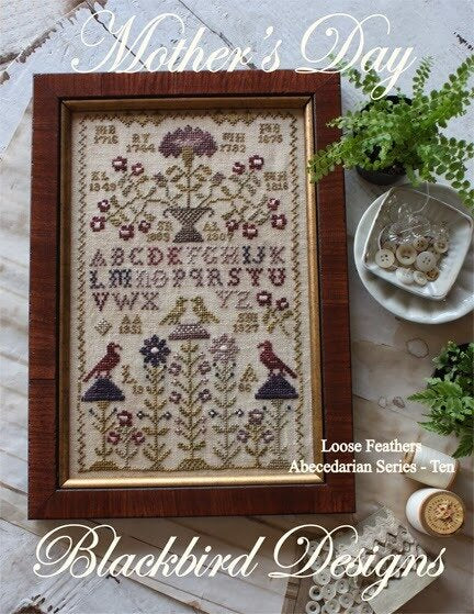 Blackbird Designs Mother's Day cross stitch pattern