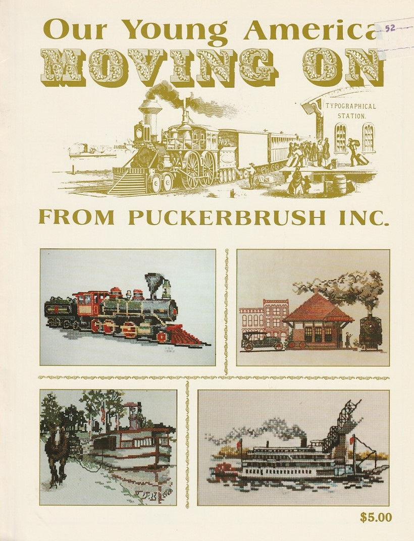Puckerbrush Moving On cross stitch pattern