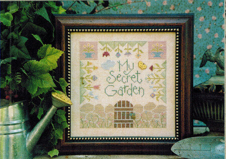 Lizzie Kate My Secret Garden LK104 cross stitch pattern