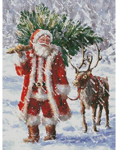 North Pole Tree pattern