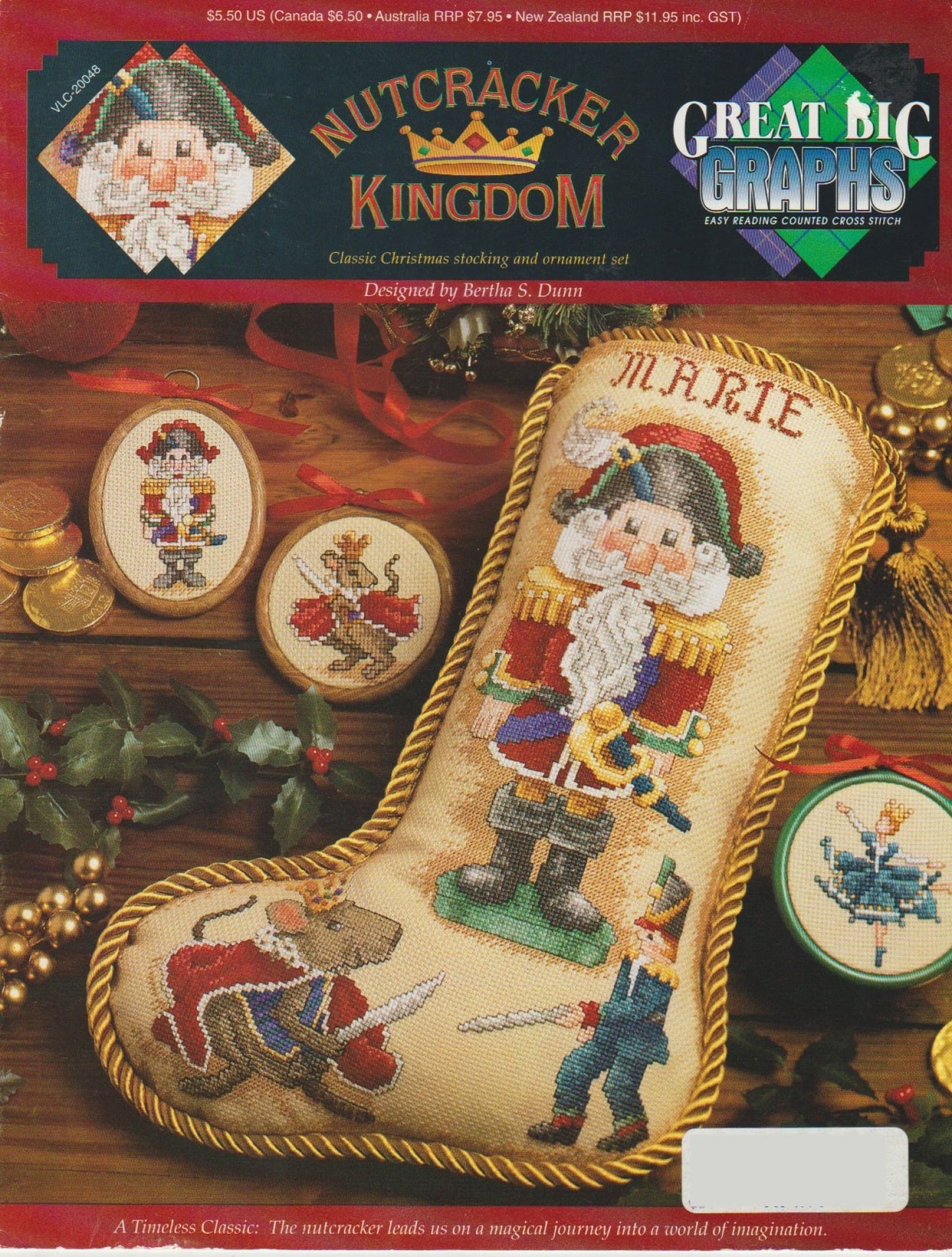 Great Big Graphics Nutcracker Kingdom VLC-20048 christmas cross stitch pattern