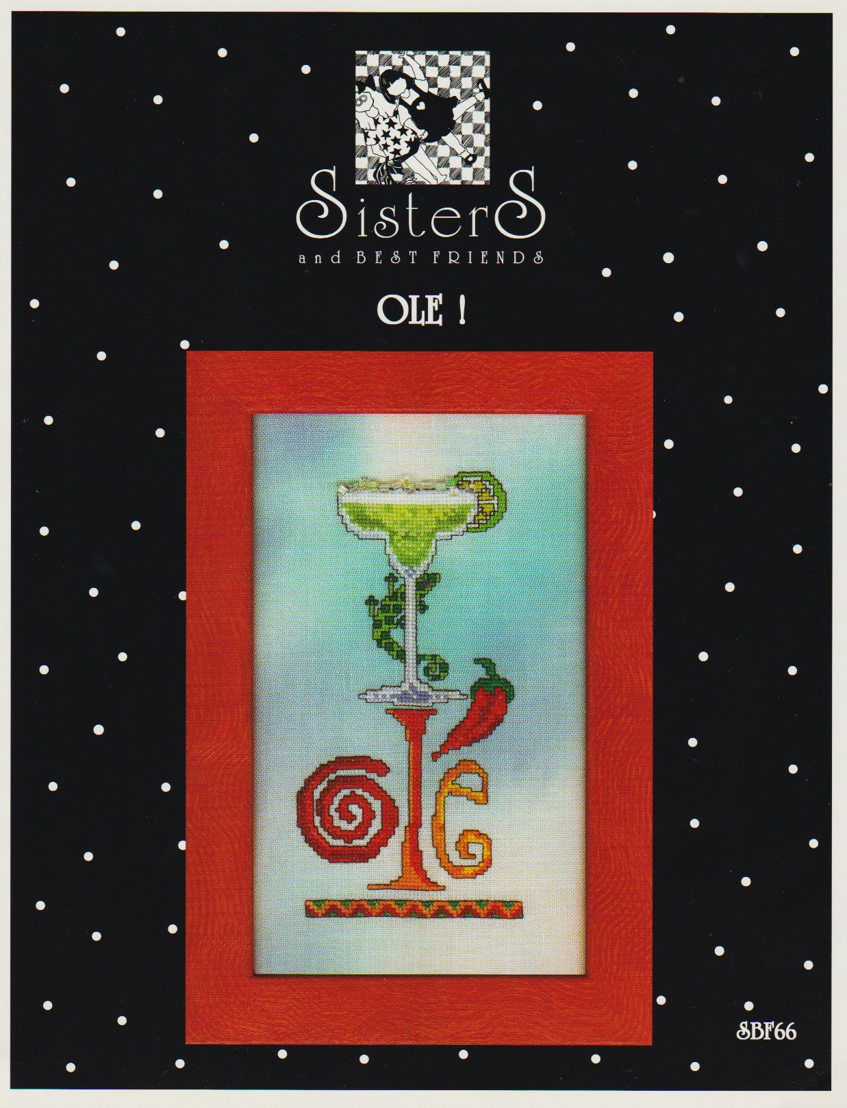 Sisters & Best Friends Ole! cross stitch pattern