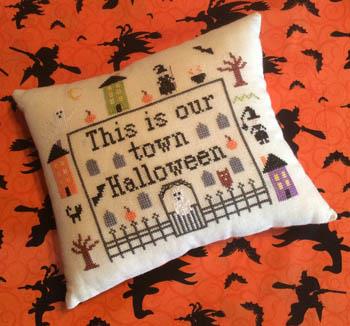 Needle Bling Designs Our Town cross stitch pattern