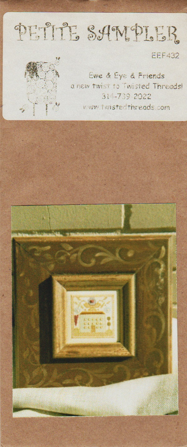 Ewe & Eye Petite Sampler EEF432 cross stitch pattern