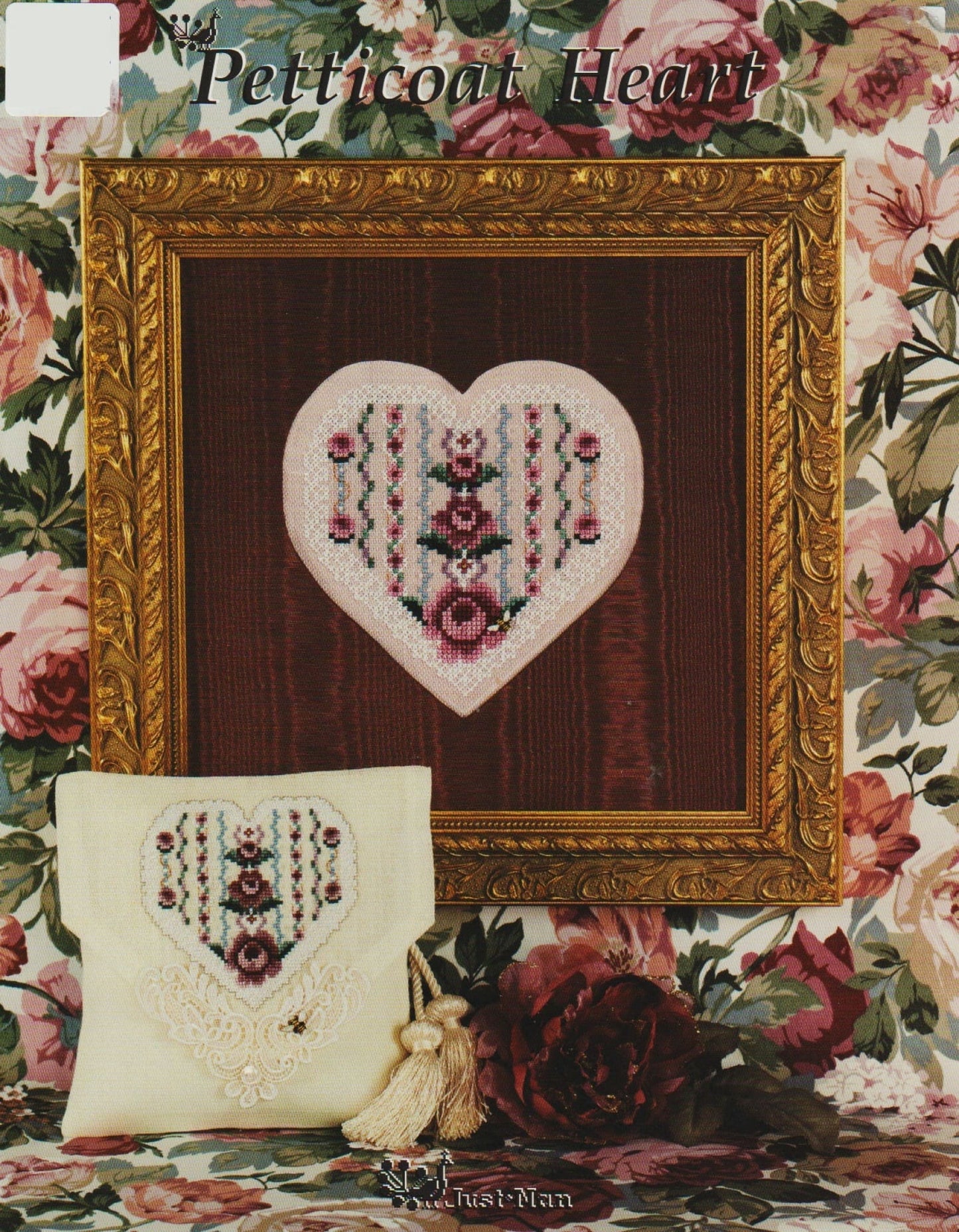 Just Nan Petticoat Heart JN084 cross stitch pattern