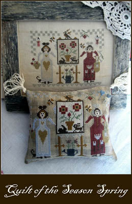 Nikyscreations Quilt Of The Season Spring cross stitch pattern