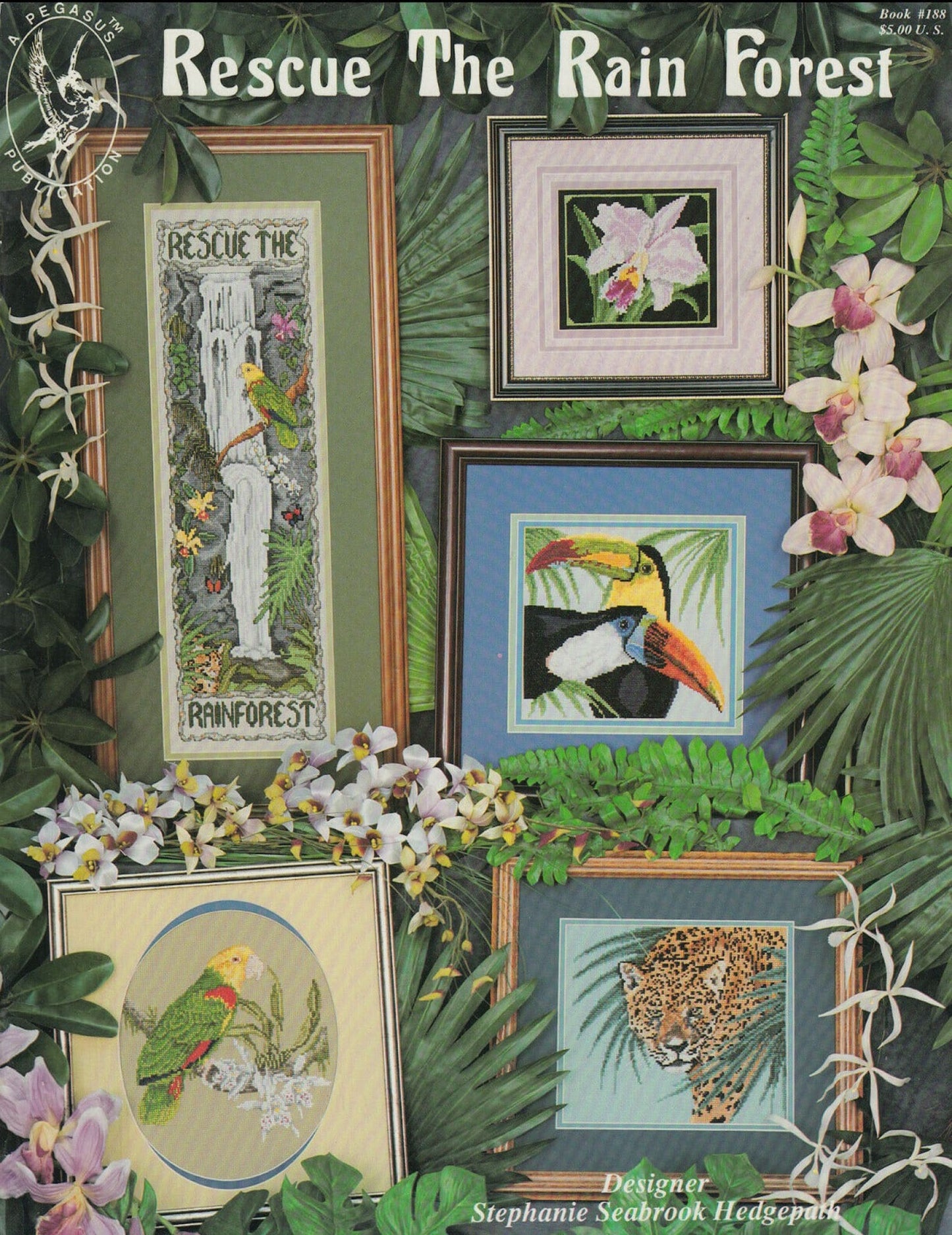 Pegasus Rescue The Rain Forest 188 cross stitch pattern