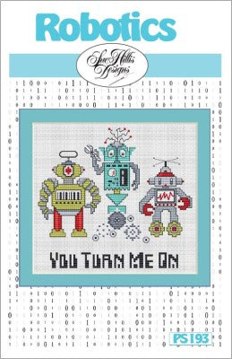 Sue Hillis Robotics PS193 cross stitch pattern