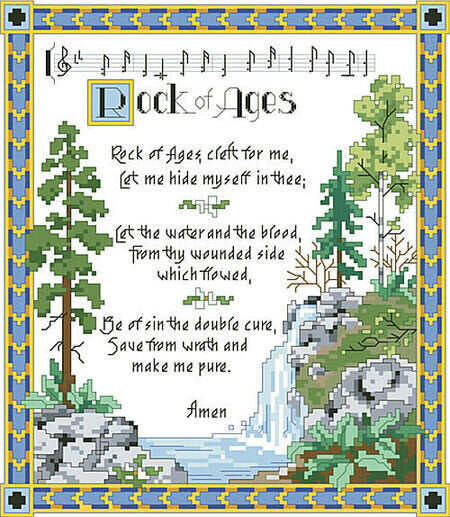Kooler Design Studios Rock of Ages 1460 cross stitch pattern