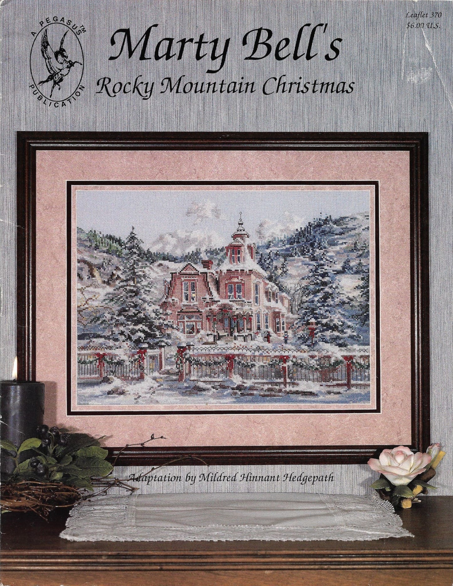 Pegasus Rocky Mountain Christmas Marty Bell 370 cross stitch KIT