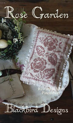 Blackbird Designs Rose Garden cross stitch pattern