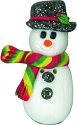 Stoney Creek Snowman in Scarf SB52 button