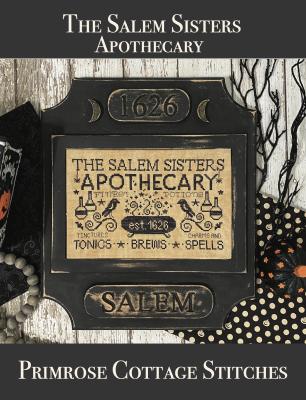 Primrose Cottage Stitches Salem Sisters Apothecary cross stitch pattern